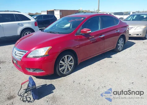 2013 Nissan Sentra Sl z USA, uszkodzony, nr VIN 3N1AB7AP1DL660000